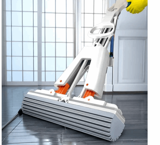 Multi-Purpose Foldable Floor Cleaning Squeeze Mop Wiper