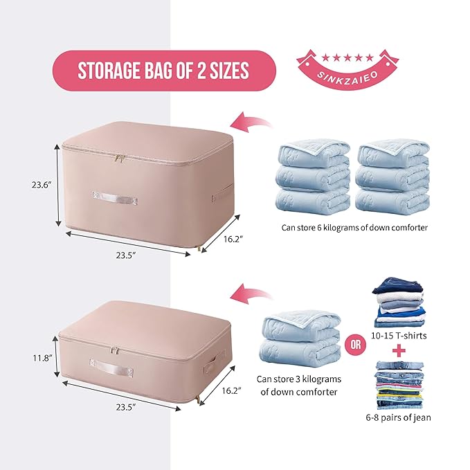 Space Saving Self Compression Organizer, Packing Cubes, Waterproof & Moisture-Proof (Pack of 1)