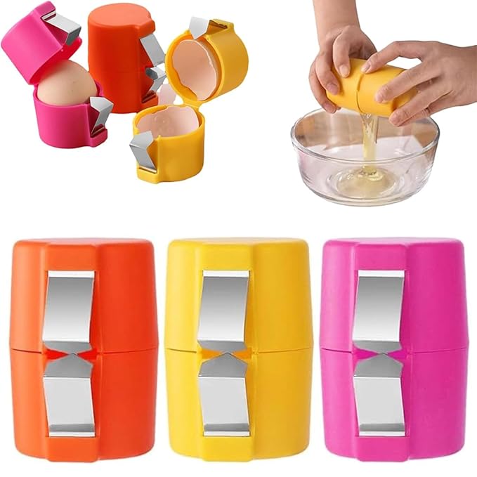 3 Pcs Egg Shell Opener