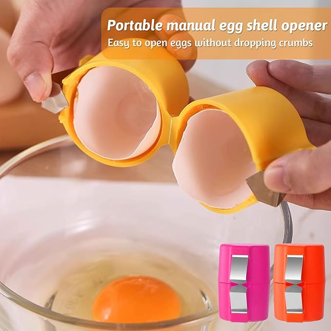 3 Pcs Egg Shell Opener