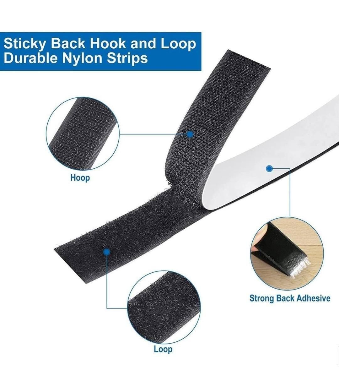 Hook & Loop Adhesive Tape (5 Mtr)