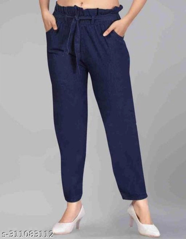 Denim Trouser for Women (Blue, 28)