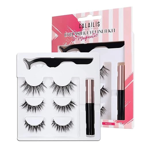 Magnetic False Eyelash and Magnetic Eyeliner Kit