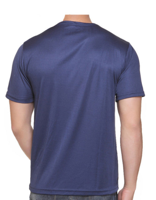 NAVYBLUE ROUND NECK DRI-FIT TSHIRT