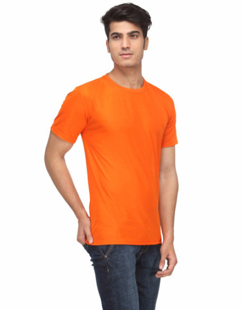 Orange ROUND NECK DRI-FIT TSHIRT