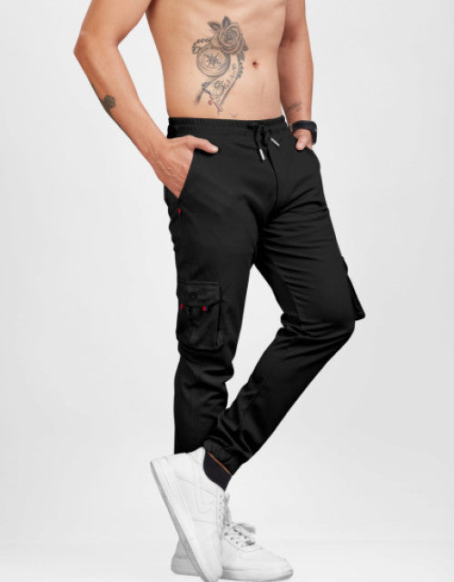 Men's Cotton Lycra Regular Fit Pant