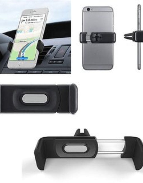 Mini Car AC Vent Universal Dashboard Mobile Holder with 360 Degree, Rotation Mobile Holder for Better Experience of Navigation and Performing Various Smartphone